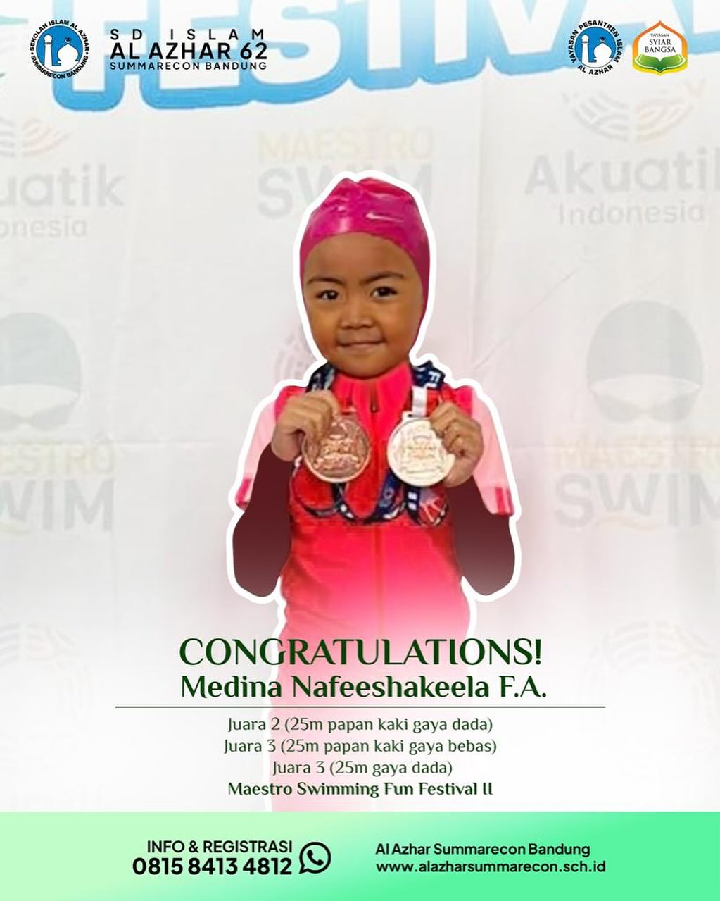 Congratulations! Medina Nafeeshakeela 